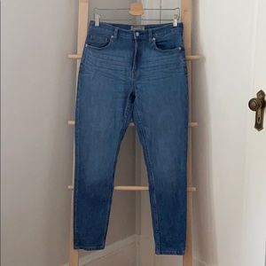 Everlane, High-Rise Skinny Jean, Mid Blue, 29